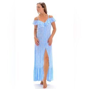 Walker & Wade Carly Dress / Periwinkle Palm